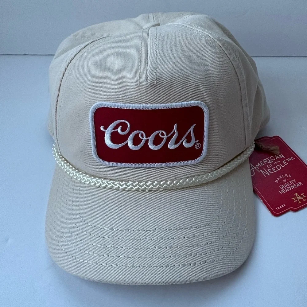 NWT American Needle Coors Racing Twill Roscoe Hat